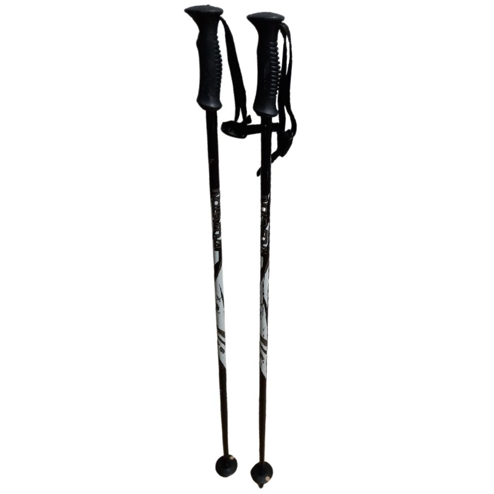 bâtons de ski Italbastoni blanc noir jr
